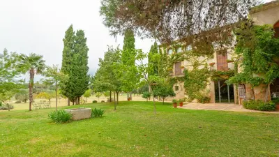 Jardín al aire libre en MAS CAMPS