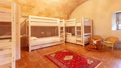 Cama o camas de una habitación en MAS CAMPS