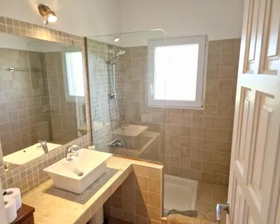 Un baño de Villa Bella Durmiente