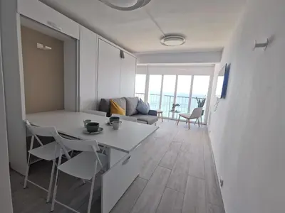 Zona de estar de VILLAS COSETTE - Apartamento Beach Palace cb10