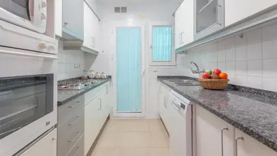 Una cocina o zona de cocina en Tamarius Park