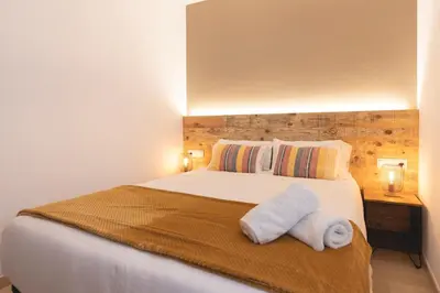 Cama o camas de una habitación en Bravissimo Plaça de la Independència, Morning Sun