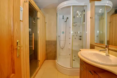Un baño de Villa Talia