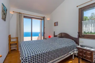 Cama o camas de una habitación en ST-35 BEGUR Sa TUNA 4 PAX
