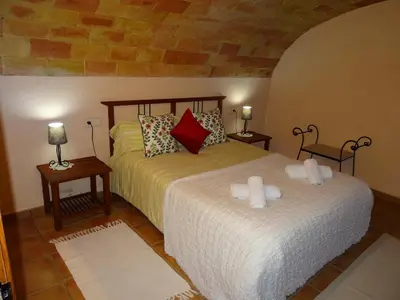 Cama o camas de una habitación en Masoveria de Cal Sastre