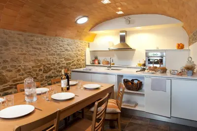 Una cocina o zona de cocina en Mas Vermell
