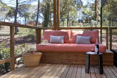 Un balcón o terraza de wecamp Santa Cristina