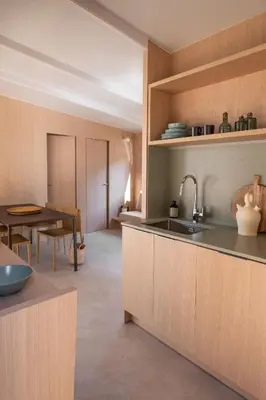 Una cocina o zona de cocina en wecamp Santa Cristina