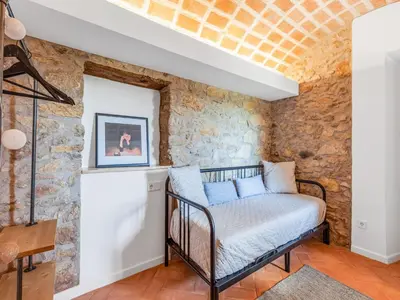 Zona de estar de Charming Home Near Vulpellac