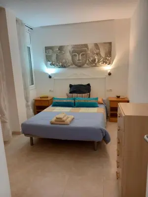 Zona de estar de Apartamento en la costa brava
