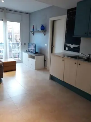 Una cocina o zona de cocina en Apartamento en la costa brava
