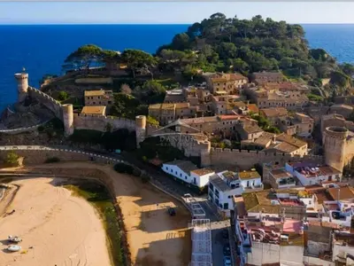 Paisaje cerca de esta villa