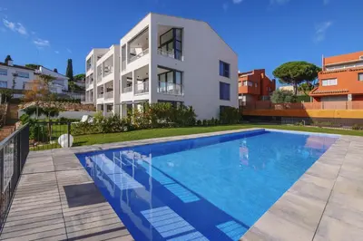 Piscina en o cerca de X-3 CALELLA DE PALAFRUGELL 6 PaX
