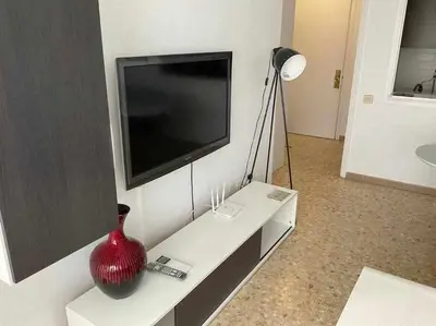 Una televisión o centro de entretenimiento en Costa Brava Bella Fenals