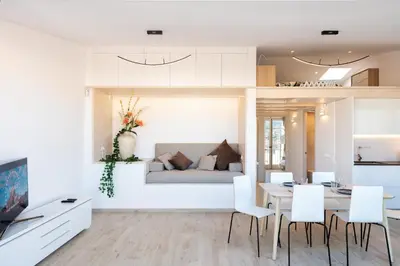 Zona de estar de Hauzify I Apartament 4Winds