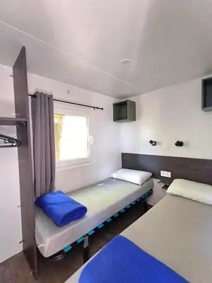 Cama o camas de una habitación en Camping Tucan - Mobile Homes by Lifestyle Holidays