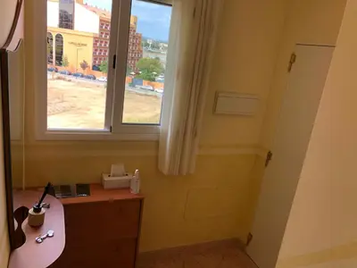 Una cocina o zona de cocina en Apartamento playa Santa Sussana Barcelona
