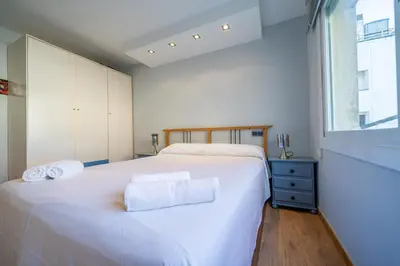 Cama o camas de una habitación en HomeHolidaysRentals Marella - Costa Barcelona