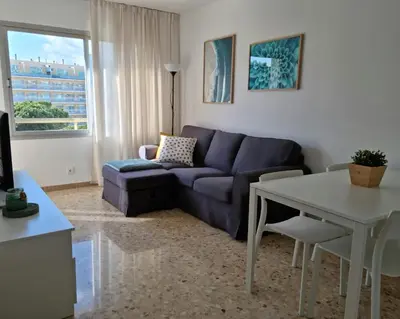Zona de estar de SunSea Lloret Apartament