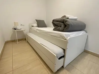 Cama o camas de una habitación en Apartments Brava