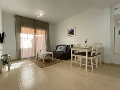 Zona de estar de Apartments Brava