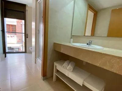 Un baño de Apartments Brava