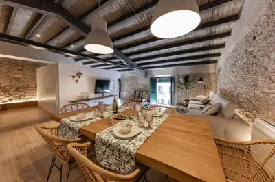 Zona de estar de Bravissimo Plaça del Vi, Design Penthouse