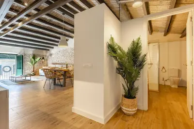 Zona de estar de Bravissimo Plaça del Vi, Design Penthouse