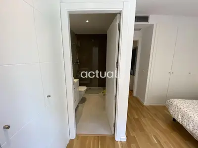 Cama o camas de una habitación en PARC DELS ESTANYS BLOC 1 BAIXOS C