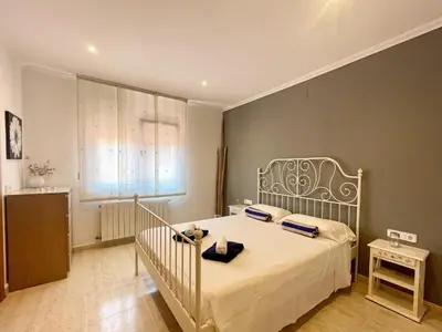 Cama o camas de una habitación en Villa Buho by Costabravaway