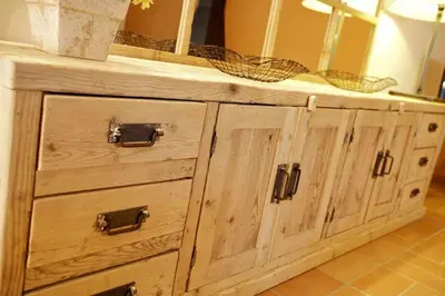 Una cocina o zona de cocina en Mas Garriga Turisme Rural
