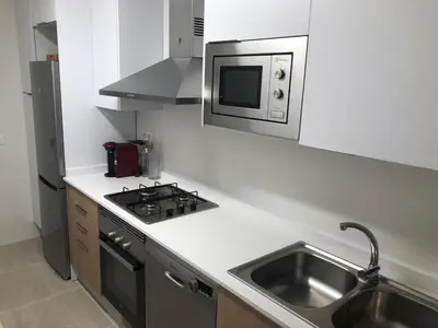 Una cocina o zona de cocina en BLANES APARTAMENTO