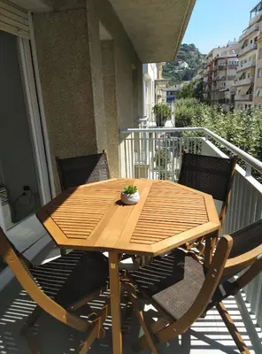 Un balcón o terraza de BLANES APARTAMENTO