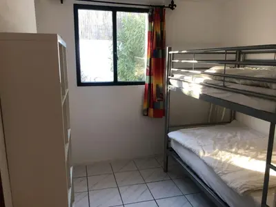 Cama o camas de una habitación en Classy Holiday Home in Santa Cristina d'Aro with Barbeque