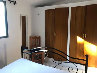 Cama o camas de una habitación en Classy Holiday Home in Santa Cristina d'Aro with Barbeque
