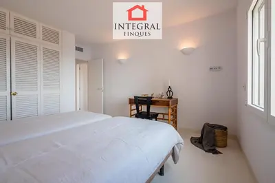 Cama o camas de una habitación en Palamós Moonlight Apartment