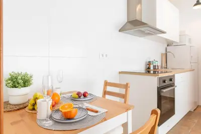 Una cocina o zona de cocina en CHIC APARTAMENTS