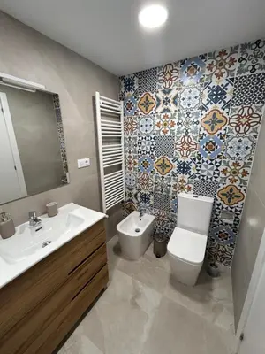 Un baño de Apartment direkt am Strand