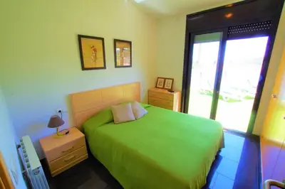 Cama o camas de una habitación en V&V LLORET- Villa Nicole