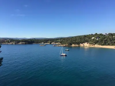 Paisaje cerca de esta villa