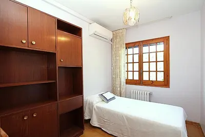 Cama o camas de una habitación en Villa Borghese