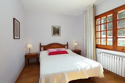 Cama o camas de una habitación en Villa Borghese