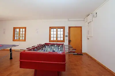 Sala de juegos en Villa Borghese