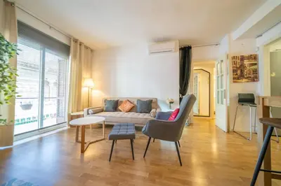Zona de estar de HomeHolidaysRentals Plume - Costa Barcelona