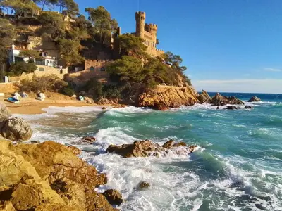 Paisaje cerca de esta villa