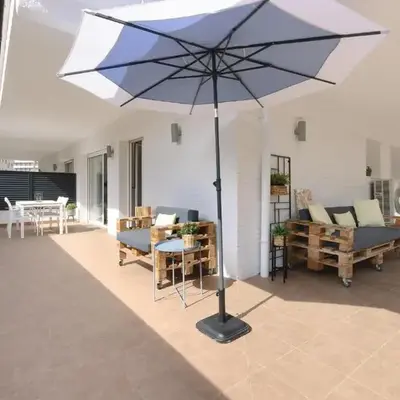 LETS HOLIDAYS NICE APARTMENT with BIG TERRACE IN TOSSA