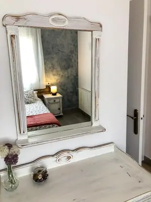 Cama o camas de una habitación en APARTAMENTO VACACIONAL - RELAX