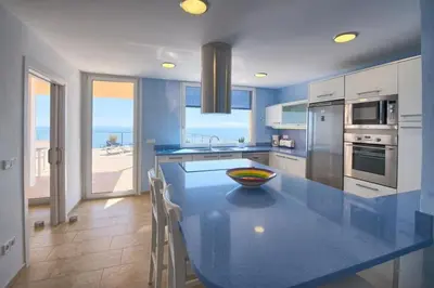 Una cocina o zona de cocina en Villa Sa Calma