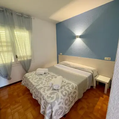 Cama o camas de una habitación en Apartamento Zodiac AB 5D