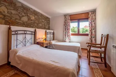 Cama o camas de una habitación en B-47 BEGUR 8PaX